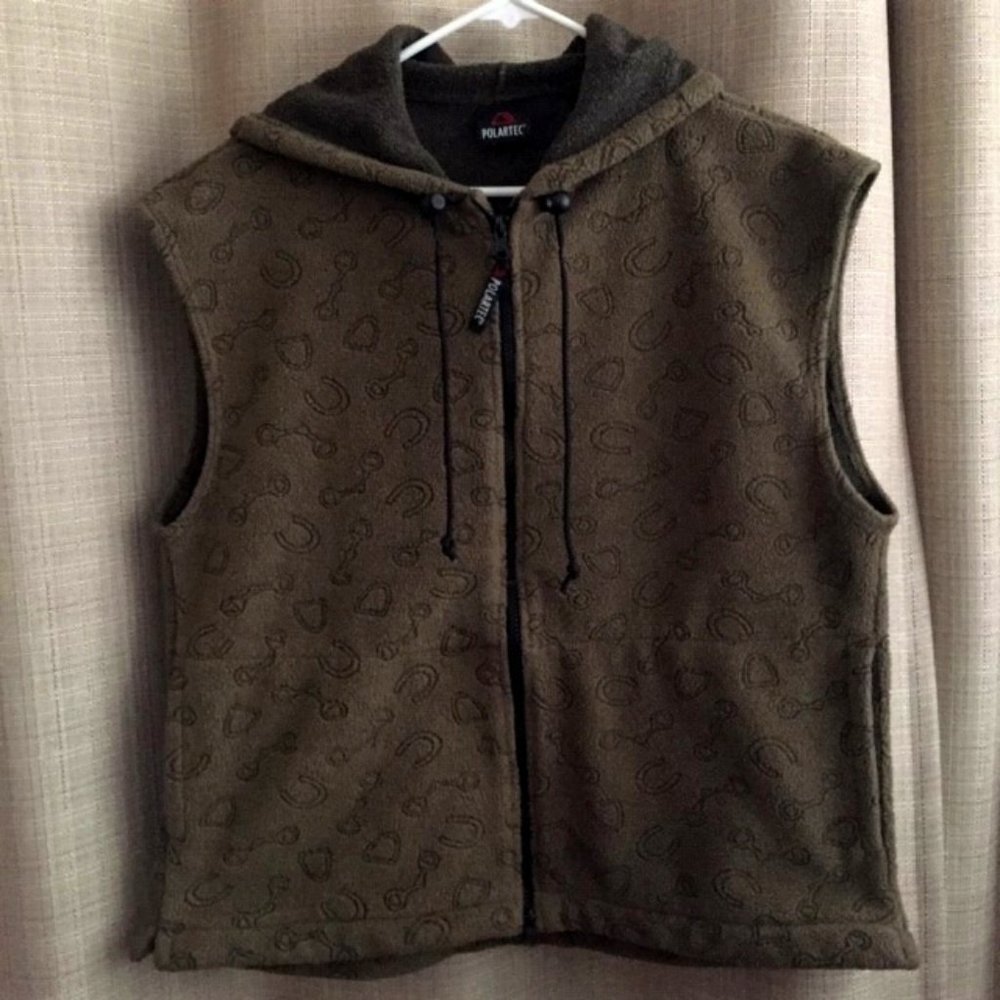 Favorite Polartec Fleece Hoody Vest XL